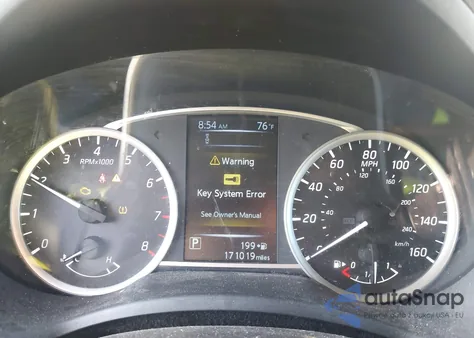 2018 Nissan Sentra Sv из США, поврежденный, VIN 3N1AB7AP6JY205481